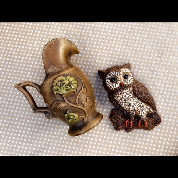 SOLD via Etsy! Vintage/Retro Deco Owl Wall Accent! - Picture 2 of 6